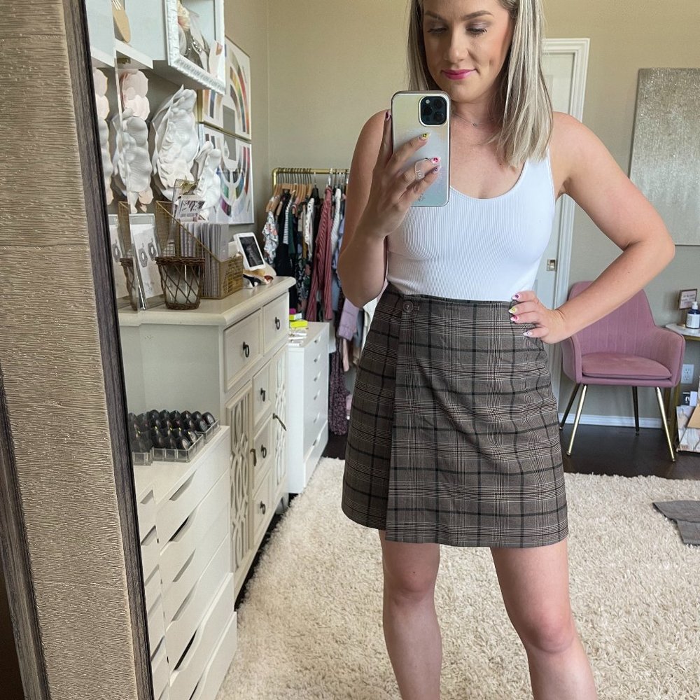 Cremieux Wrap Skirt